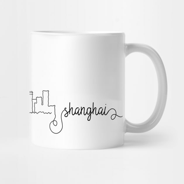 Shanghai City Signature by kursatunsal